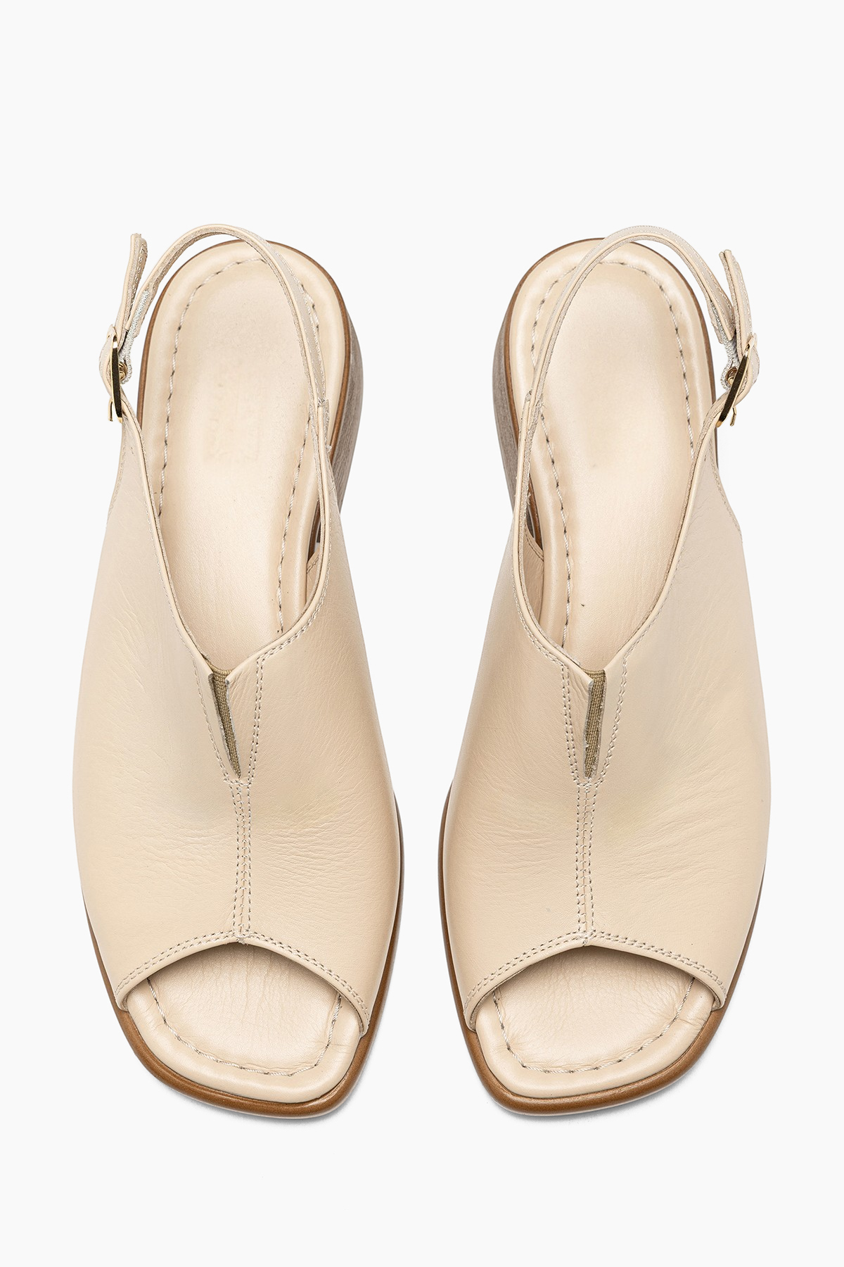 Asalet Hakiki Deri Slingback 4